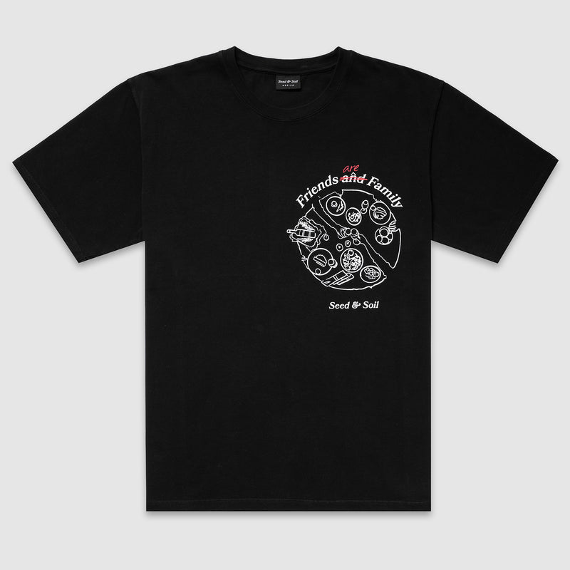 Seed & Soil Break Bread T-Shirt 'Black'