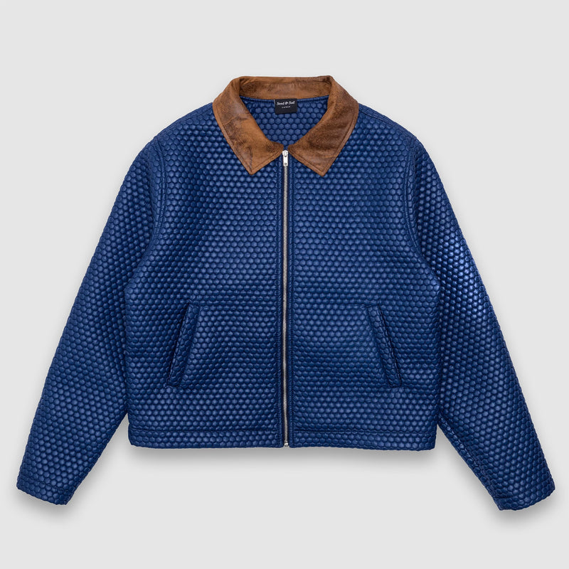 Seed & Soil Garden Jacket 'Navy/Brown'